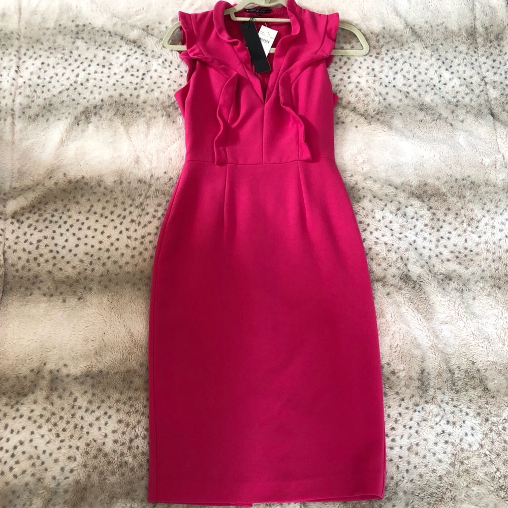 Black Halo hot pick sheath dress